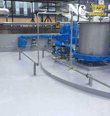 เคลือบพื้นป้องกันการรั่วซึมสารเคมี Secondary Containment Coating